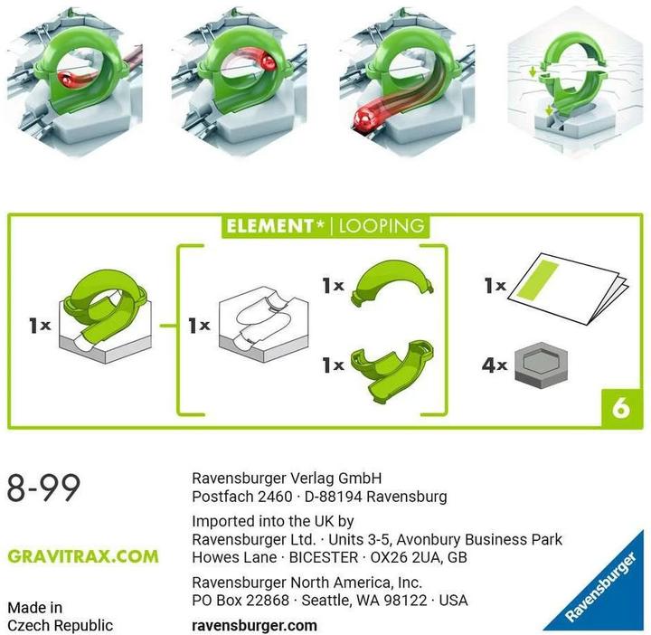 Actual product image Ravensburger GraviTrax Element looping