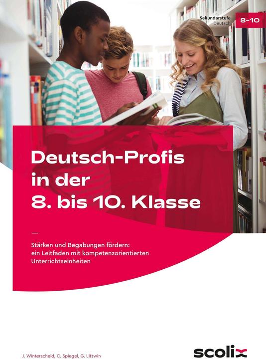 Produktbild Winterscheid:Deutsch-Profis in der 8. b (Deutsch, G. Littwin, J. Winterscheid, C. Spiegel, 2024)
