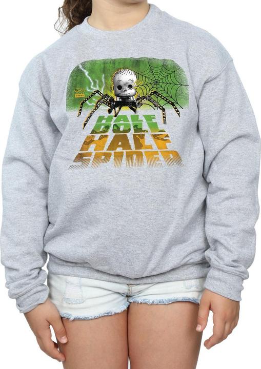 Actual product image Disney Girls Toy Story Half Doll Half Spider Sweatshirt (152, 158)