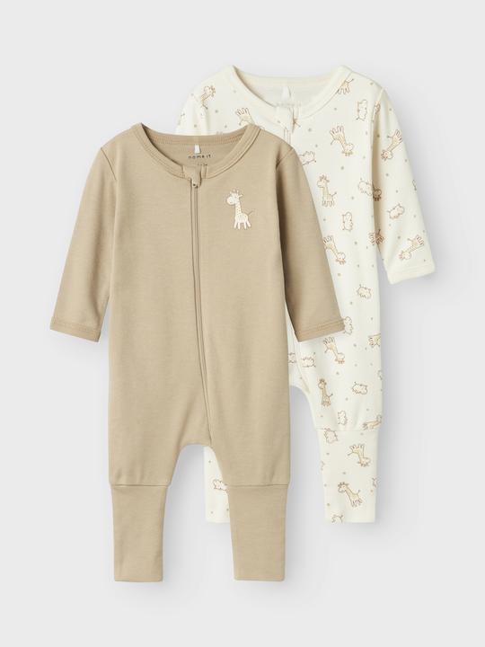 Actual product image Name it Nbnnightsuit 2p Zip Ff Jet Giraffe Noos (56)