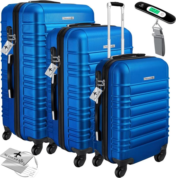Kesser Hartschalenkoffer-Set (120 l, M (50 - 90l), L (90 - 115l), XL (ab 115l))
