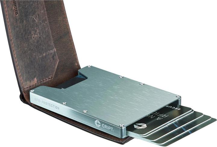 Actual product image Cript 2.25 Card holder with coin pocket
