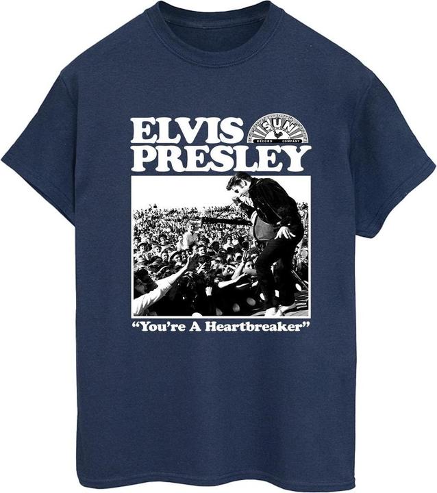 Immagine prodotto Elvis A Heartbreaker Maglietta Ampia Donna (S)