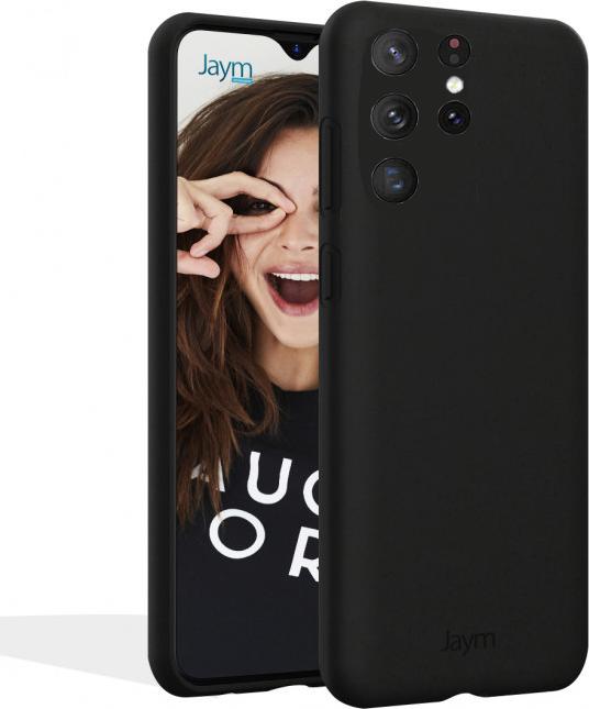 Produktbild Jaym Premium Silikonhülle, Schwarz Series (Samsung Galaxy S22 Ultra)