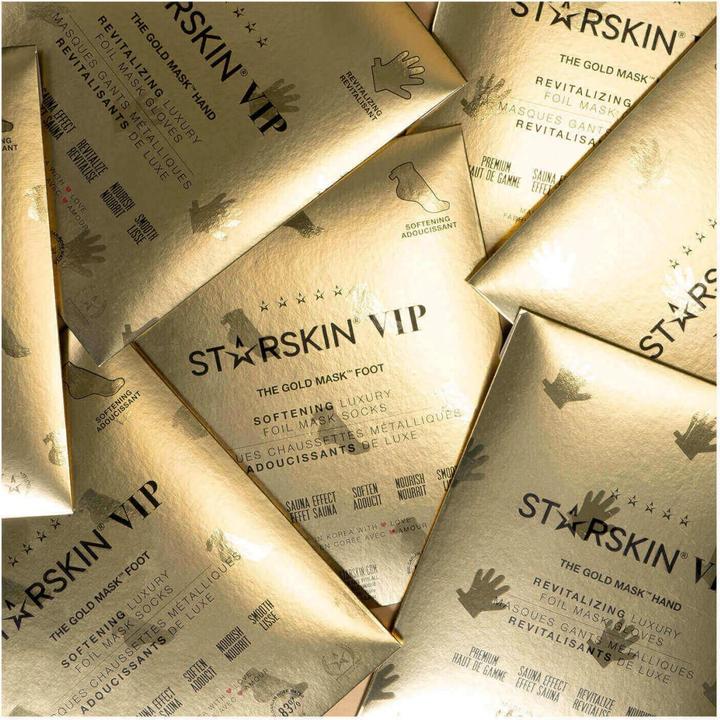 Produktbild Starskin - VIP The Gold Softening Foot Mask (Fussmaske, 1 ml)
