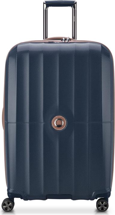 Delsey St. Tropez Reiskoffer 77 cm - Marine Blauw (107 l, XL (ab 115l))