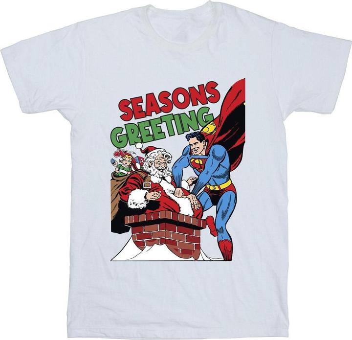 Superman Santa Comic TShirt (3XL)