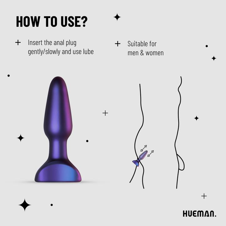 Produktbild Hueman Space Force Analplug mit Vibrationen