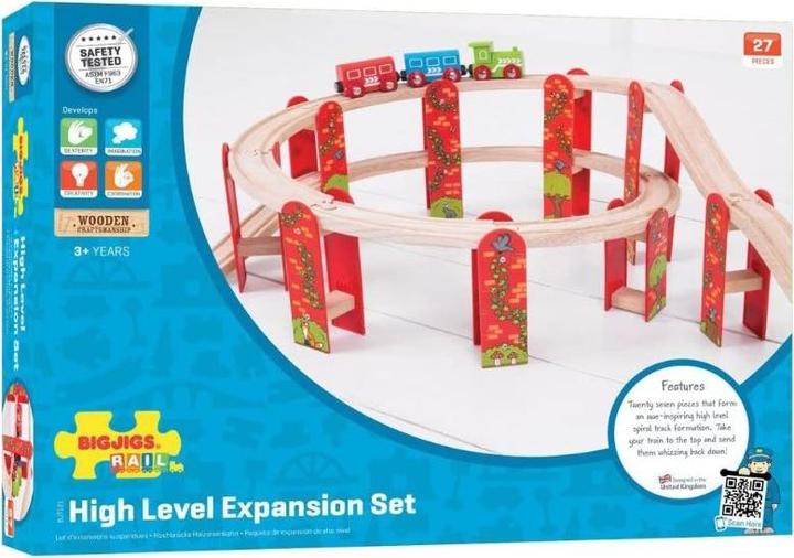 Actual product image Bigjigs Wooden Track Viaduct Extension Set