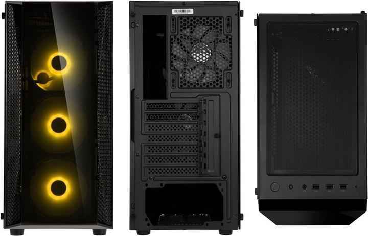 Actual product image Silverstone Fara B1 Pro Midi Tower, ARGB, Tempered Glass (ATX)