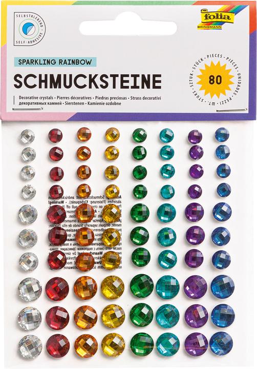 Produktbild Folia Schmucksteine Rainbow