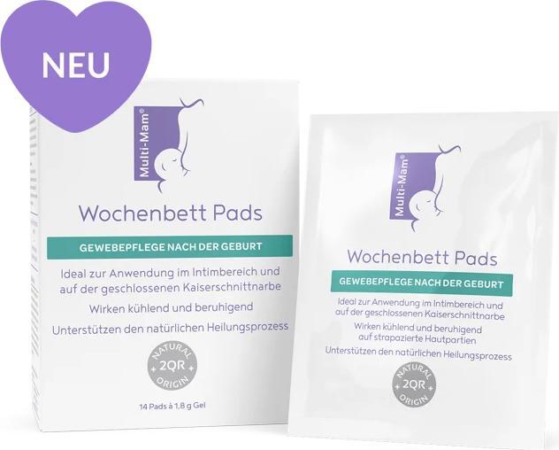 Actual product image Multi-Mam Postpartum pads (Intimate wipes)