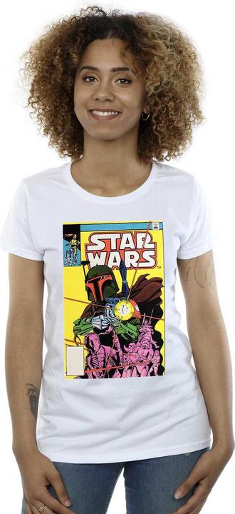 Immagine prodotto Star Wars Maglietta Boba Fett Copertina Fumetti Adulto Unisex (L)