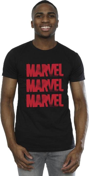 Produktbild Red Spray Logos TShirt (3XL)