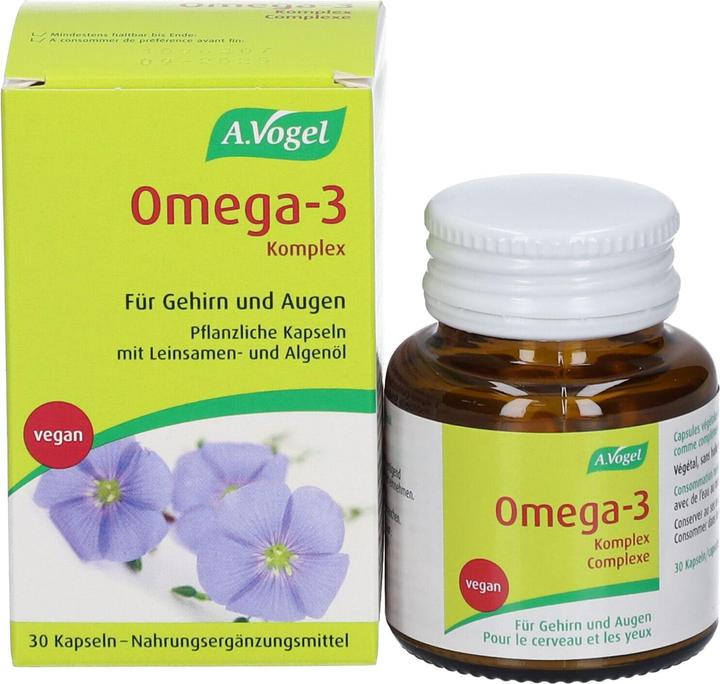 Image du produit A. Vogel Complexe Oméga3 (30 pièce(s), Capsules, 100 g)