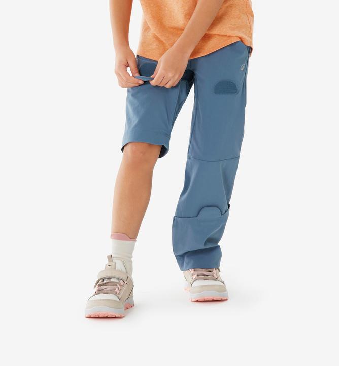 Actual product image Quechua Zip-Off-Hose Kinder Wandern - MH100 Easy blau (5, 6)