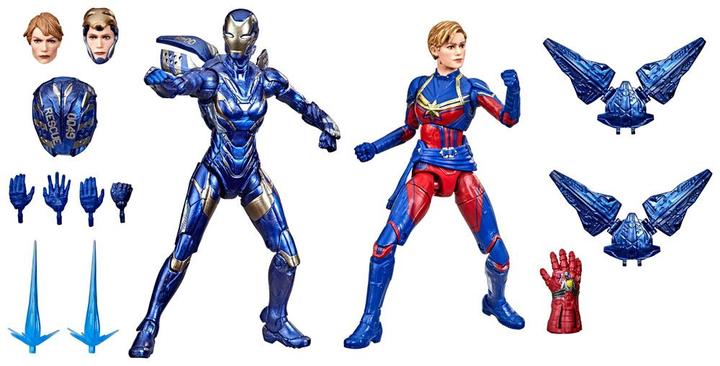 Actual product image Hasbro Avengers: Captain Marvel & Rescue Armor