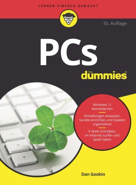 Actual product image PCs für Dummies (German, Dan Gookin, 2023)
