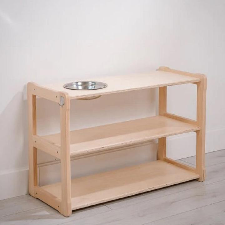 Immagine prodotto Activity Board Atmosfera Waldorf, Camera dei bambini, Lavabo per bambini con specchio - Naturale