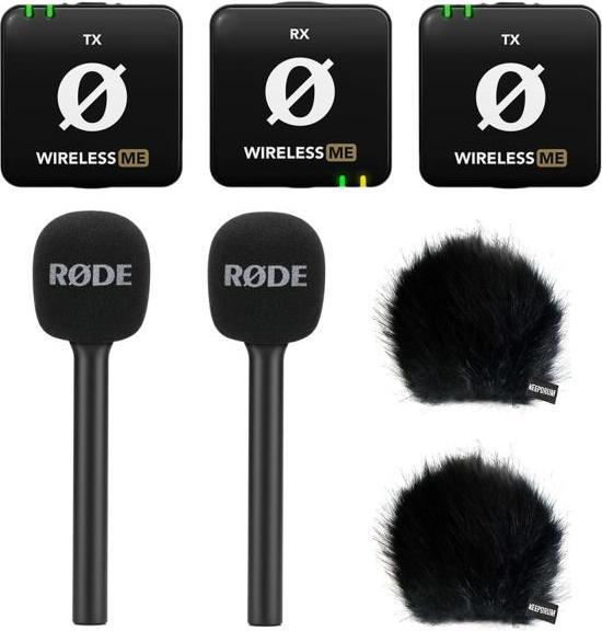 Actual product image RØDE Wireless ME Dual Wireless Microphone Interview Set 2 BK