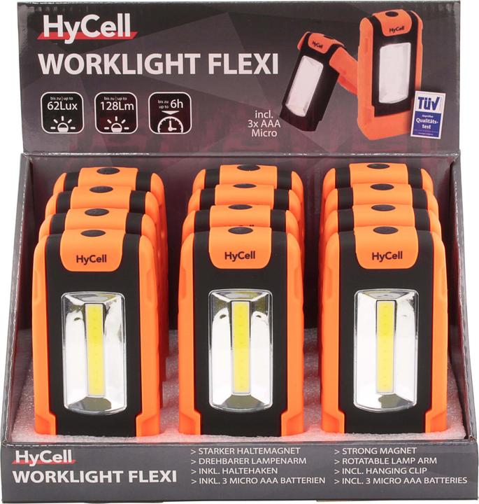 Actual product image HyCell COB LED Worklight Flexi (128 lm)
