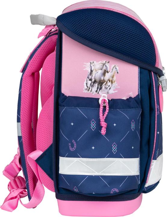 Immagine prodotto Belmil CLASSY zaino scuola 4 pezzi Amazing Horses (19 l)