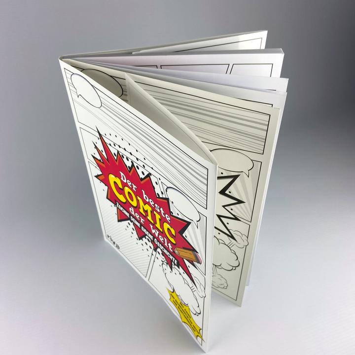 Actual product image Der beste Comic der Welt – Mit Cover zum Selbstgestalten (German, 2021)