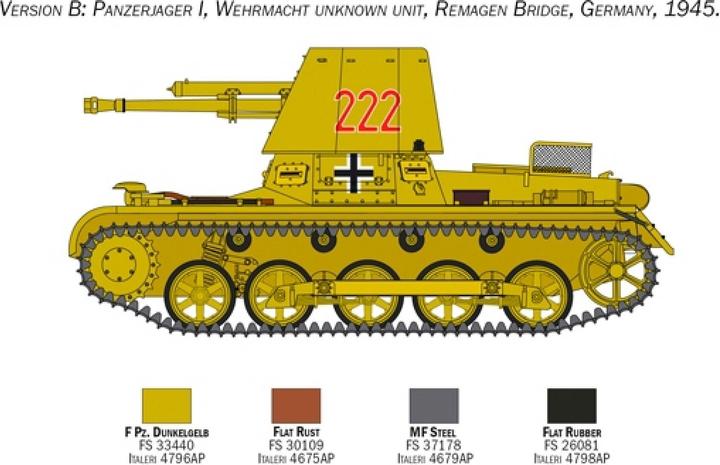 Actual product image 1:35 Ger. Tank Destroyer I