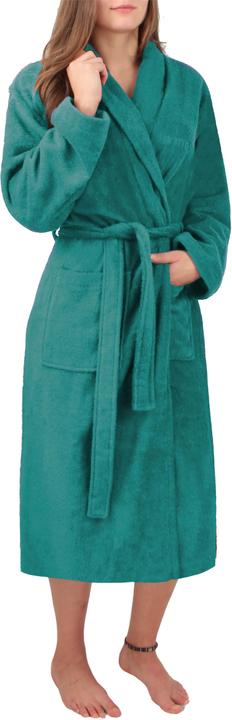 Produktbild Normani Damen Premium Bademantel Basic (M)
