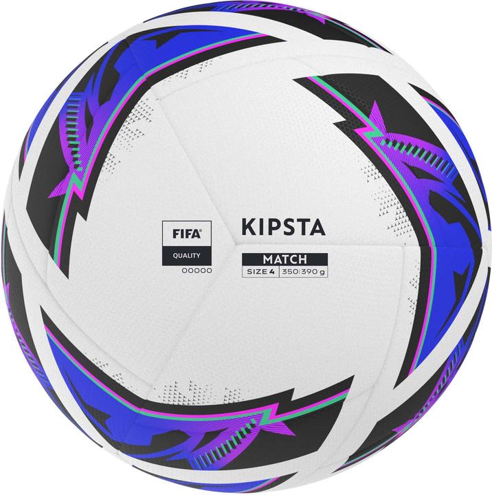 Image du produit Kipsta Ballon de football d'entraînement taille 4 Hybrid 2 - FIFA Quality Match Ball blanc