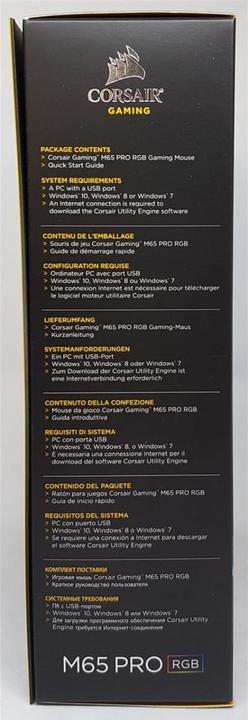 Produktbild Corsair M65 Pro RGB (Kabelgebunden)