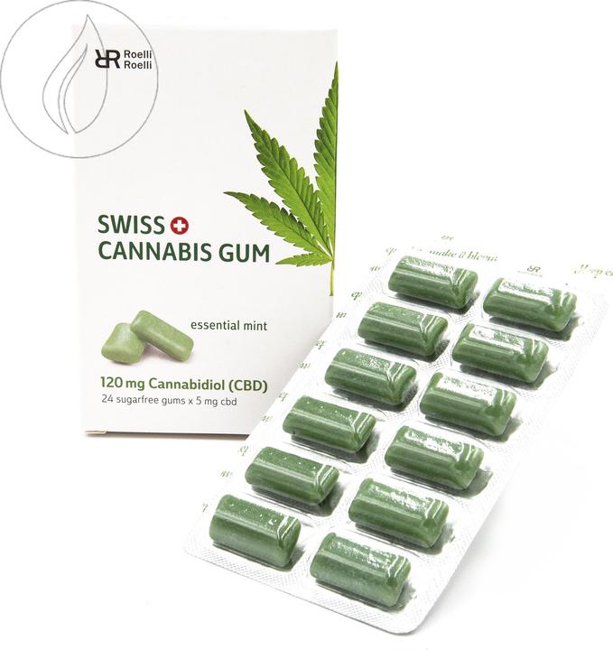 Actual product image Roelli Roelli Swiss Cannabis Gum (1 pcs., 34.50 g)