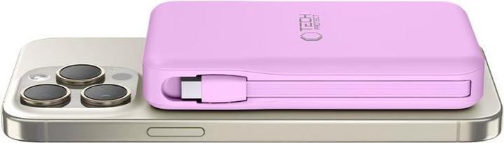 Image du produit Tech-Protect PB31 Banque d'alimentation MagSafe 10000mAH - Violet (10000 mAh, 15 W)