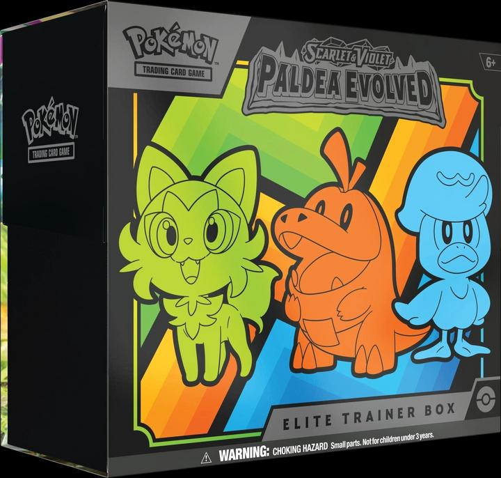 Immagine prodotto Pokémon SV02 - Elite Trainer Box (Inglese, Elite / Top Trainer Box)