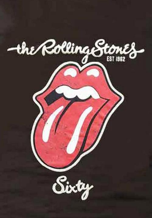 Actual product image The Rolling Stones Sixty Plastered TShirt (L)