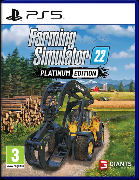 Immagine prodotto Giants Software Farming Simulator 22 (Edizione Platinum) (PS5, EN)