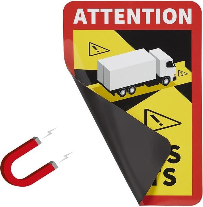 Immagine prodotto ProPlus Adesivo magnetico "Attenzione Angles Morts!" CAMION