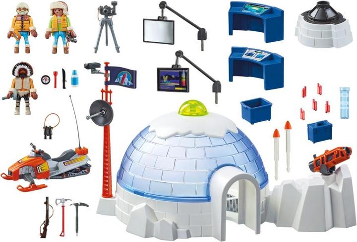 Image du produit Playmobil Quartier général des Rangers Polaires (9055)