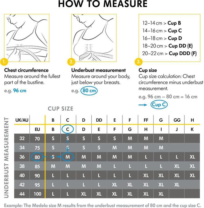 Immagine prodotto Medela Reggiseno per gravidanza e allattamento Keep Cool (L)