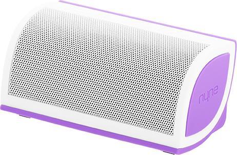Produktbild Nyne Mini - Lautsprecher - tragbar - drahtlos - 5 Watt (Gesamt) - weiss, Violett (Mini Purple) (10 h, Akkubetrieb)