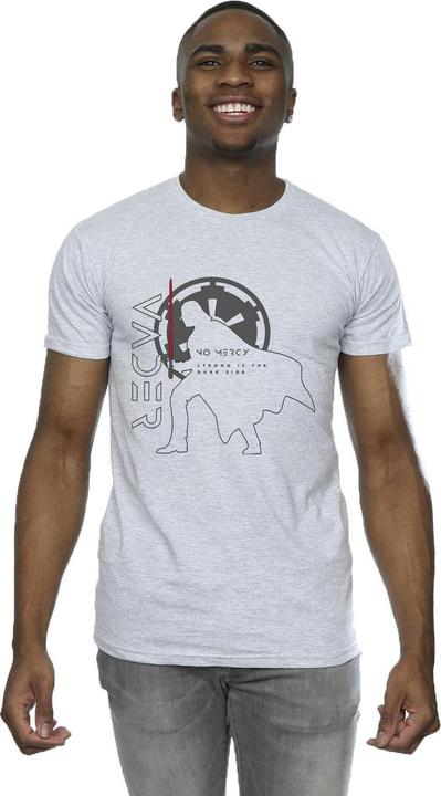 Actual product image Disney Mens Vader No Mercy T-Shirt (3XL)