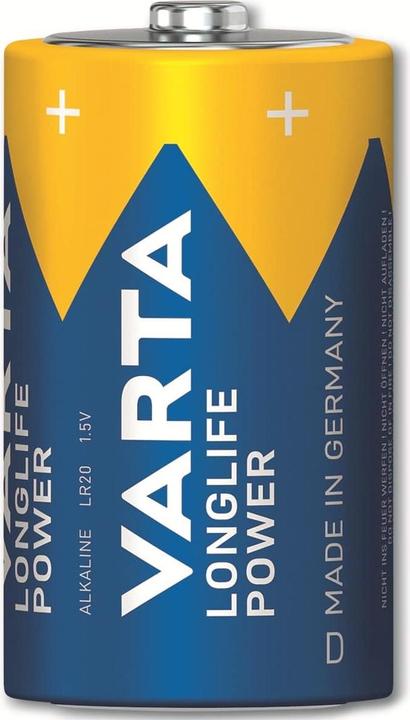 Actual product image Varta long-life power (4 pcs., D, 16500 mAh)