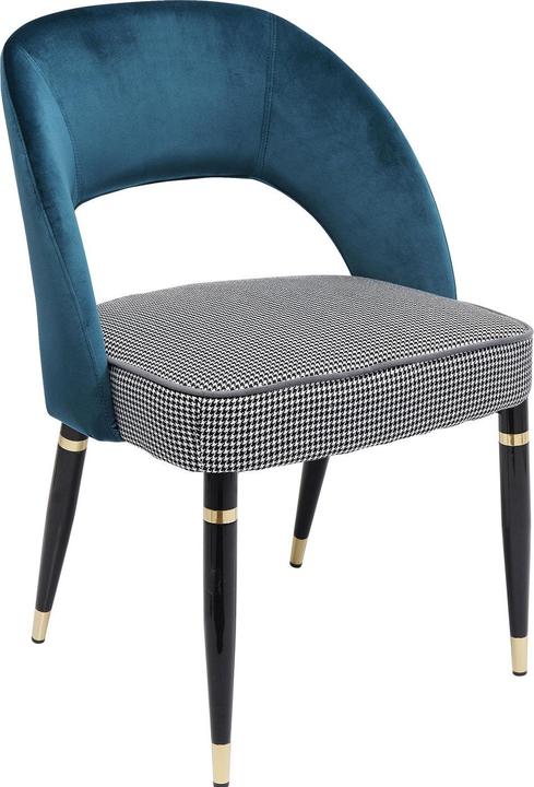 Produktbild Kare Design Stuhl Samantha Petrol
