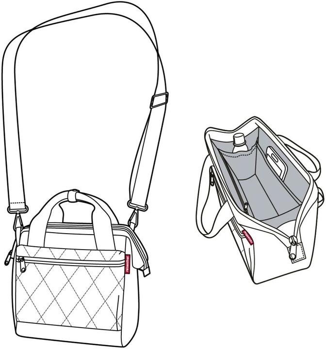 Produktbild reisenthel Schultertasche Allrounder cross Rhombus Black