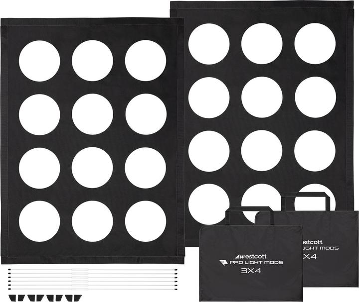 Image du produit Westcott Pro Light Mods 3x4 (2-Pack)