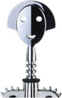 Produktbild Alessi Korkenzieher silberfarben (Flügelkorkenzieher)
