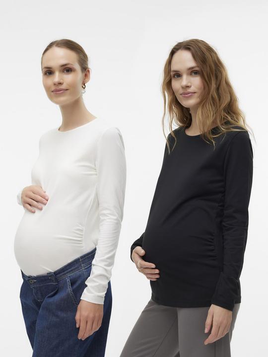 Image du produit Mamalicious Coupe normale Top col rond Blouse (XS)