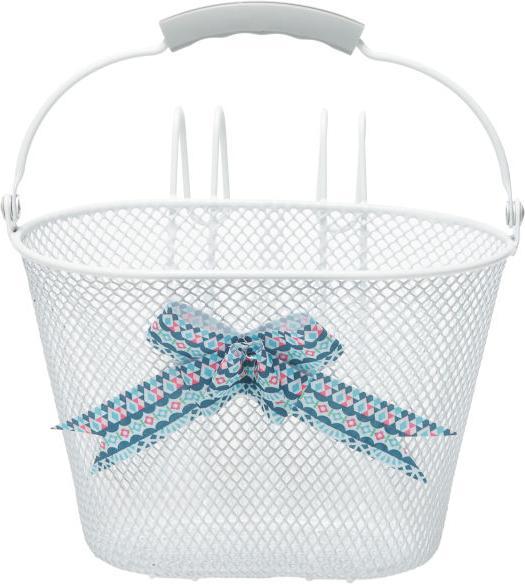 New Looxs BASKET ASTI GIRLS ARABELLA WHITE 8L WHITE STEEL 26X17X17,5CM (8 l)
