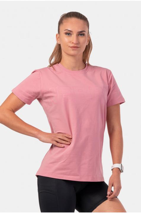 Produktbild Nebbia Invisible Logo T-Shirt 602 Old Rose (L)