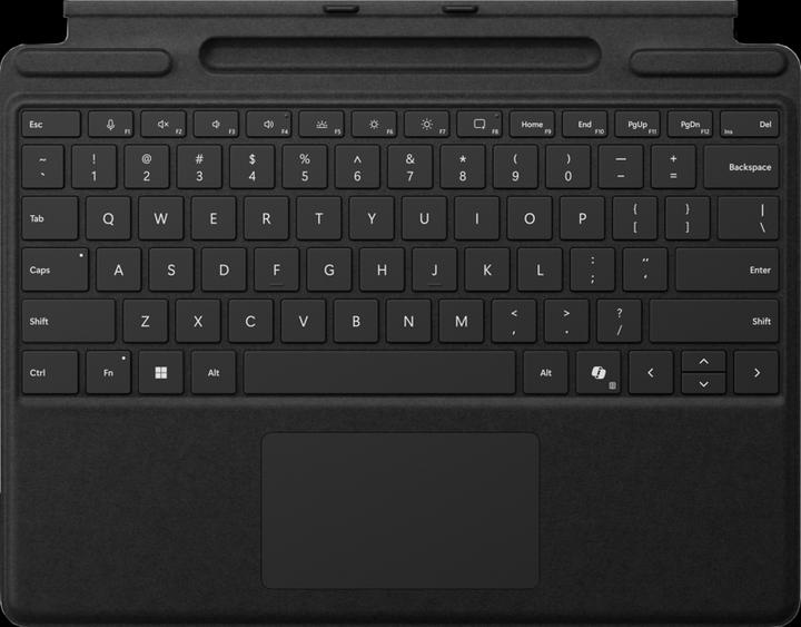 Produktbild Microsoft Surface Pro Typecover mit Stiftaufbewahrung (Eng. Int., Kabelgebunden)
